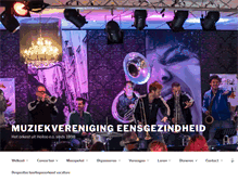 Tablet Screenshot of mv-eensgezindheid.nl